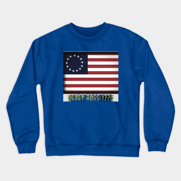 Betsy Ross Crewneck Sweatshirt by perfect x Shopping